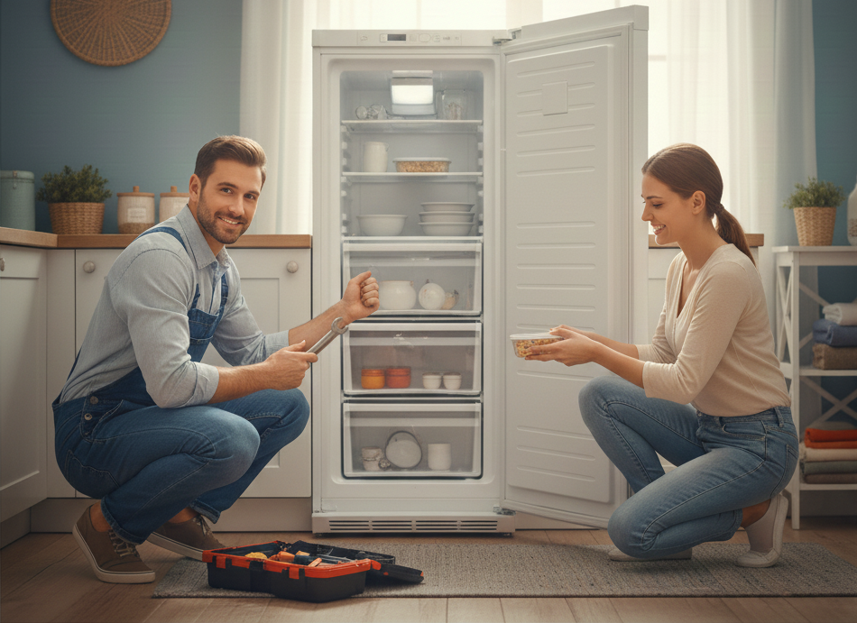 صيانة ديب فريزر